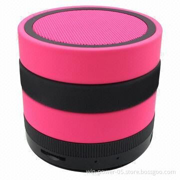Bluetooth Speaker, MP3 Player with Digital FM Radio, 512MB-8GB Capacity, Lithium Battery Inside